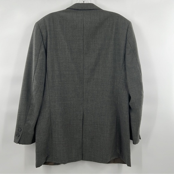 Brooks Brothers grey coat blazer wool blend L - Picture 4 of 7
